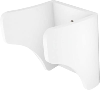 Gitaar Hanger - Wandhouder Haak - Gitaar Opbergen - Ruimtebesparend Ontwerp - 7.5x7x8cm - Wit