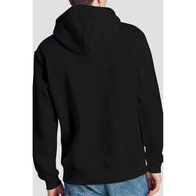 Disney Heren Americana Mickey Mouse Hoodie (Zwart)