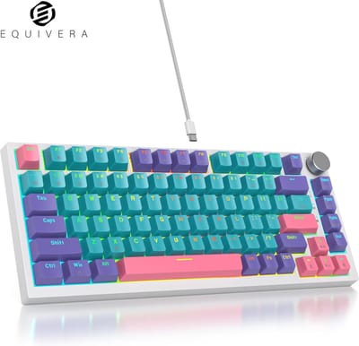 Equivera Mechanisch Toetsenbord - Gaming Toetsenbord - Mechanical Keyboard - Mechanische Toetsenbord