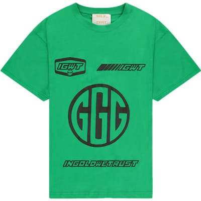 In Gold We Trust Unisex The Tt Bright Green Size: XS | T-Shirts Outlet | Unisex | Groen