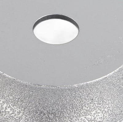Concave Slijpschijf van Diamant voor Droog en Nat Gebruik - 7.3cm Schuurdisc voor Steen, Keramiek en Marmer, Ideaal voor Graniet en Glasbewerking