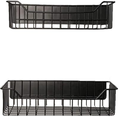 ApexArte® Kruidenrek Ophangbaar - Kruidenpotjes Lade Organizer - Kruidenrekken - Zwart