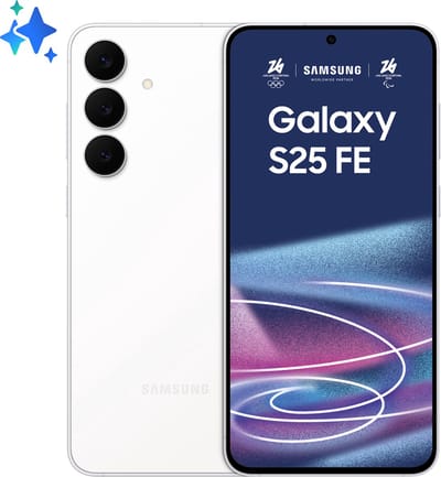 Samsung Galaxy S25 FE serie - Smartphone - 5G - 8/256GB - Wit