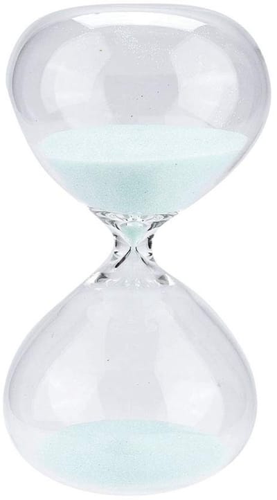 Allecto - Zandloper - 15 Minuten - Stijlvol Bureau Ornament - Cilindervormig - Decoratief - Tijdwaarneming - Geschikt voor Kantoor - Transparant