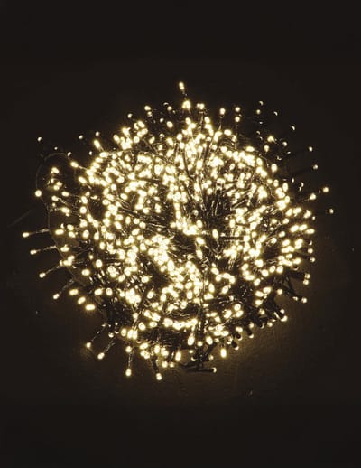 GUIRMA - Warm witte lichtslinger 20 m 1000 led voor buiten