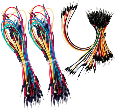 Allecto Jumper Wire Set - Flexibele jumper draden - 65 stuks - Breadboardkabel voor Arduino - Kwaliteit en betrouwbaarheid - Geschikt voor...