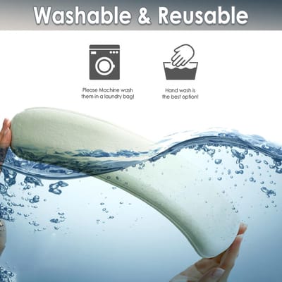 Verwarmde toiletbrilhoes - Zelfklevend type - Verwarmd en rekbaar - Universele maat - Toiletbrilhoes - Toiletbril - Toiletbrilhoes - Zacht - Wasbare toiletbrilhoes - Verdikt - Herbruikbaar - blauw