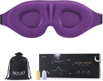 Comfortabel 3D Slaapmasker voor Dames en Heren - Lichtblokkerend en Ademend
