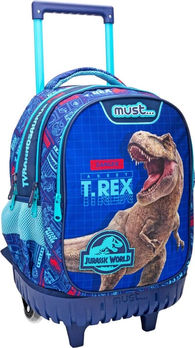 Jurassic World Rugzak Trolley, T.Rex - 45 x 34 x 20 cm - Polyester