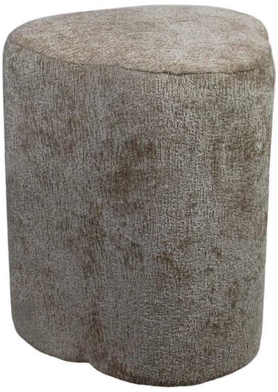 Poef organisch 38x38x48cm