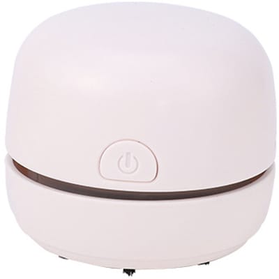 Stofzuiger - Stofzuiger zonder zak - Stofzuiger draadloos - Desk vacuum - Mini stofzuiger - Bevat rietje - Borstel - USB-oplaadkabel - Afneembaar ontwerp - Kruimels - Voor Kantoor - Bureau -Wit