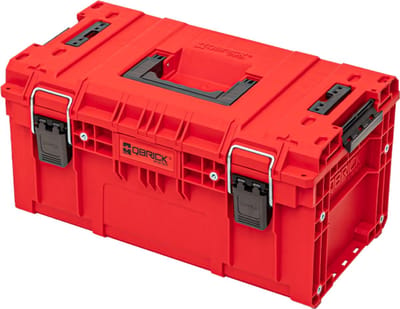 Qbrick Systeem PRIME Gereedschapskoffer 250 Vario RED ULTRA HD Op maat stapelbaar 535 x 327 x 271 mm 26l IP66 met 3 tussenschotten