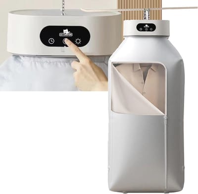 Compacte wasdroger met luchtafvoer, 850W en 2,5 kg capaciteit