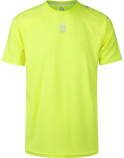 Robey Tennis Ace Tee Kinderen - Fluogeel | Maat: 128