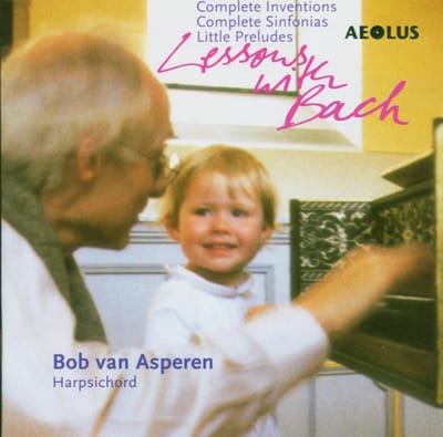Bob Van Asperen - Lessons with Bach (CD)