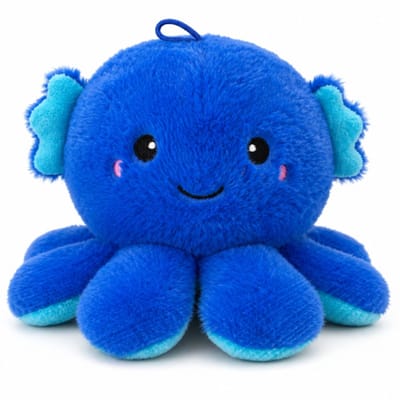 Topknuffels® Octopus Axolotl Blauw Kawaii Pluche Knuffel 22 cm - Speelgoed Knuffels voor Kinderen Jongens Meisjes - Kawaii Kussen - Knuffeldier Schattig - Kuiken