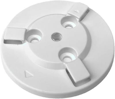 Camera Beugel - Muurhouder - Beveiliging Binnen Buiten - Stabiele Constructie - 56 mm Diameter - Wit