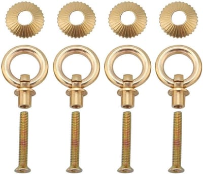 Vintage Mini Trekringen voor Laden en Kasten - Eenvoudige en Stijlvolle Handgrepen voor Sieraden- en Cosmetica Dozen, 10 Stuks