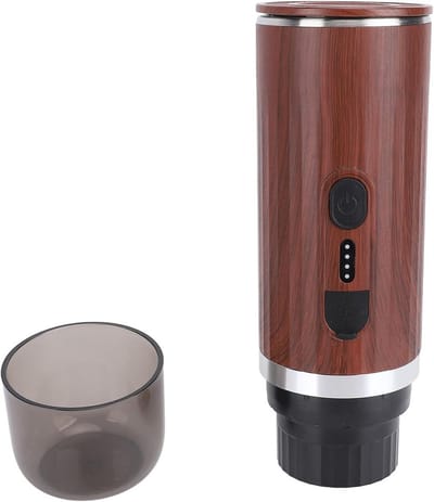 Draagbaar Koffiezetapparaat Elektrische Reismachine Draadloze Brouwer 20bar Extractie 7500mAh USB Oplaadbaar met 304 Roestvrijstalen Watertank voor Kamperen Buiten