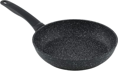 Koekenpan - Koopgerei - Dagelijks Koken - Marmeren Anti-aanbaklaag - 28 cm - Zwart