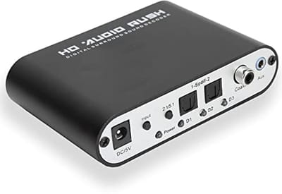 DTS Dolby Converter 4K Audio Extractor - HDMI Audio Decoder voor 5.1 Kanaals Uitgang