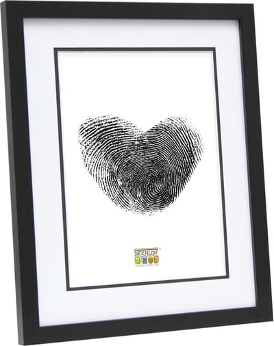 Deknudt Frames fotolijst S43AK2 P1 - zwart - passe-partout - 10x15 cm