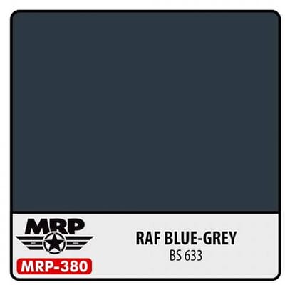 Mr. Paint MRP-380 - RAF Blue Grey BS633 – 30 ml verf voor Airbrush & Detailwerk