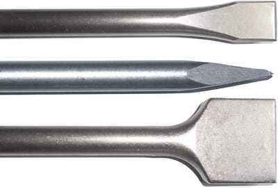 MAX Beitelset Beitel 400mm lang Spitzbeitel Spatbeitel 25 x 400mm en 50 x 400mm