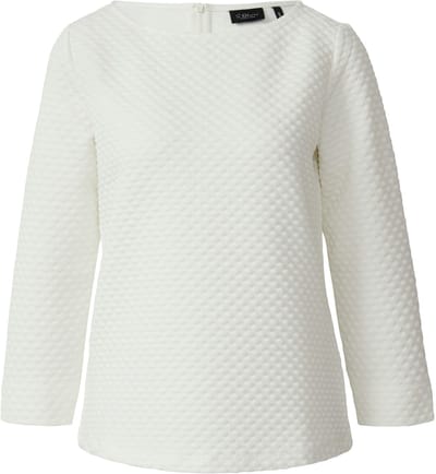 s.Oliver  Sweatshirts Offwhite Taglia: 38 | Maglie a manica lunga Outlet | Donna | Bianco