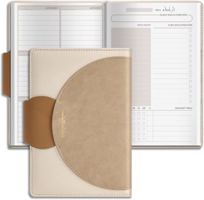 Ongeplande Weekplanner A5 Formaat, Weekagenda met Takenlijst, Ruimte voor Aantekeningen, 120 Pagina's, Duurzaam Ontwerp, Efficiënt Plannen en Organiseren