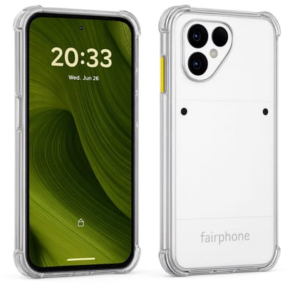 ChiGuard Hoesje Geschikt voor Fairphone 6 Hoesje - Shock Proof Case – Cover Transparant