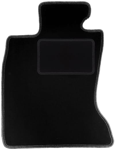 Bestuurdersmat zwart voor: BMW 7 F02 sedan (2008-2015)