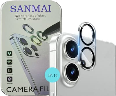 IPhone 16 Lens Screen protector - 9H Tempered Glass camera screenprotector beschermglas 3X Stuks