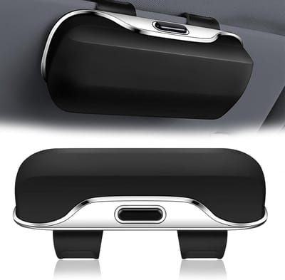Draagbare Brillhouder voor Auto - Auto-Organizer en Zonnebrilhouder voor Zonneklep