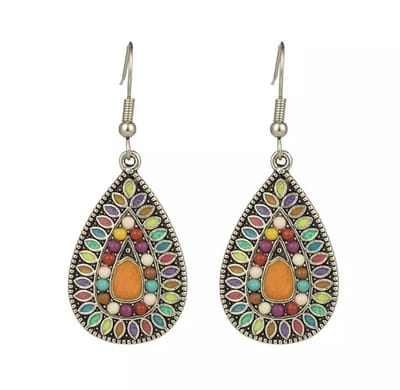 Jomide Oorhangers Vintage Dangle - Multi Colours