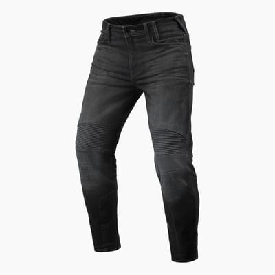 REV'IT! Jeans Moto 2 TF Dark Grey Used Motorcycle Jeans - Maat 31/34 - Broek