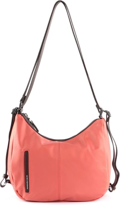 MANDARINA DUCK schoudertas rugzak Hunter Hobo Bag Peach zalmroze