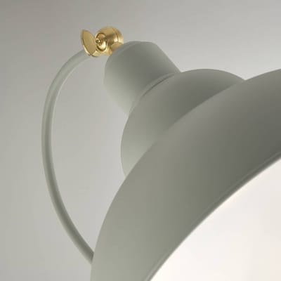 Searchlight Vloerlamp Yosra, taupe, metaal, 166 cm, E27