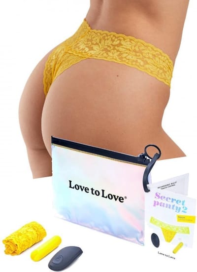 Love to Love - Vibrerend Slipje - Secret Panty 2 - Groen
