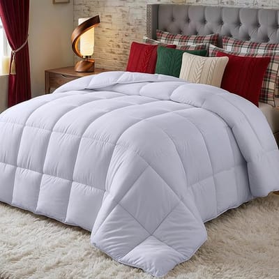 DYNA® Dekbed 180x200 - Dekbed - Tweepersoons - Wit - 180cm x 200cm x 10cm