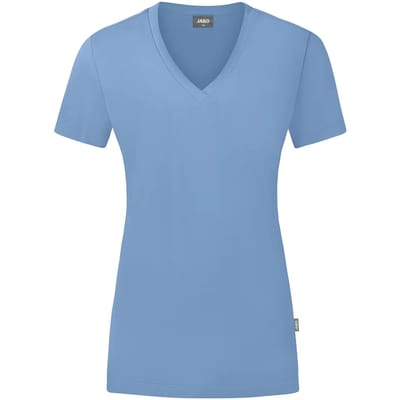 Jako Organic T-Shirt Dames - Ijsblauw | Maat: 34
