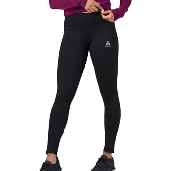 Odlo Loopbroek Zeroweight Warm ZWART - Maat S