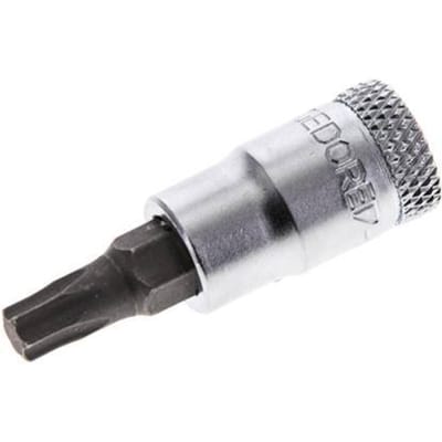 1/4" Gedore Dopsleutel voor TX27 Torx-Bouten
