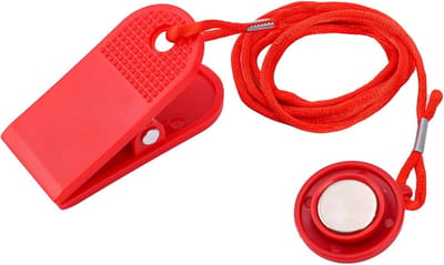 Veiligheidssleutel Vervanging voor Loopband, Universele Noodstop Magneet Accessoires voor Lopende Machines en Fitnessapparatuur