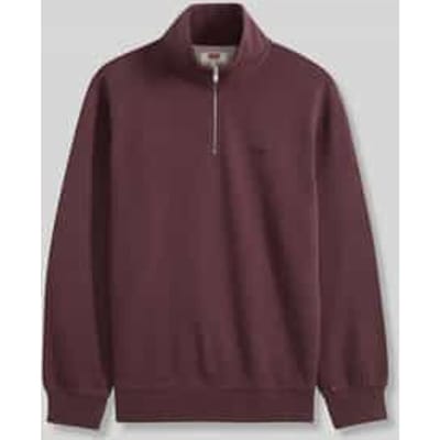 relaxed fit schipperstrui van pure katoen met labelstitching