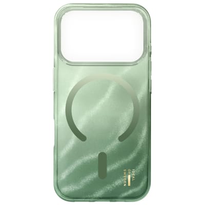 iDeal of Sweden Clear Case geschikt voor MagSafe geschikt voor iPhone 17 Pro - Sage Green