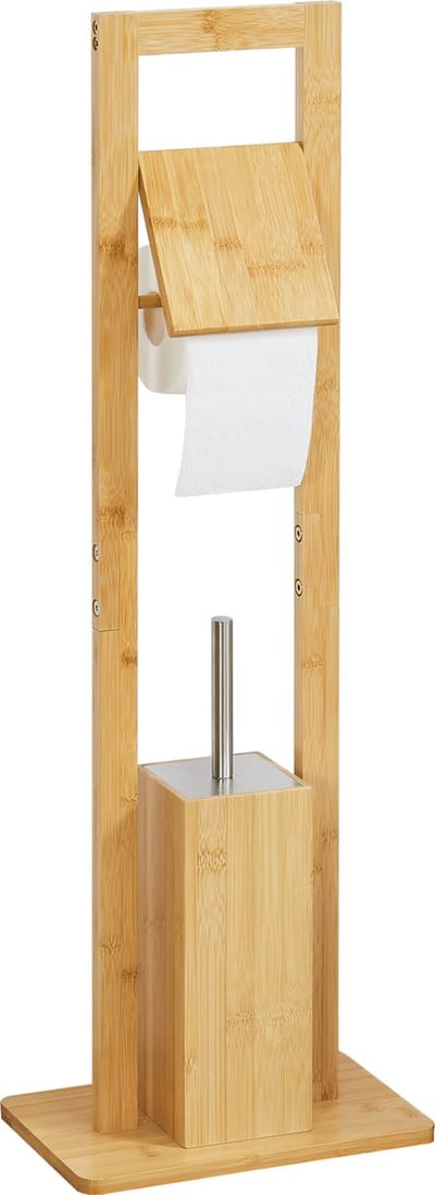 Toiletrolhouder Västerås met toiletborstel 82,5x28x18 cm