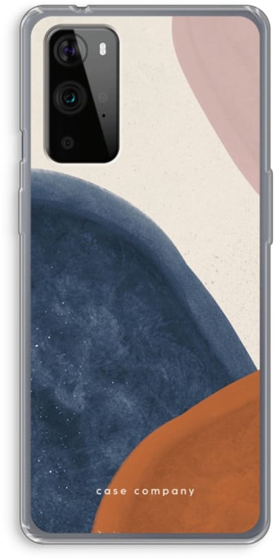 Case Company® - Hoesje geschikt voor OnePlus 9 Pro hoesje - Geo #1 - Soft Cover Telefoonhoesje - Bescherming aan alle Kanten en Schermrand