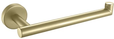 Profielenloods - Handdoekhouder geborsteld goud - Monteren met schroeven