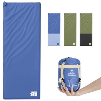 Ultralichte Slaapzak voor Warm Weer - Compact en Waterdicht voor Camping en Backpacken